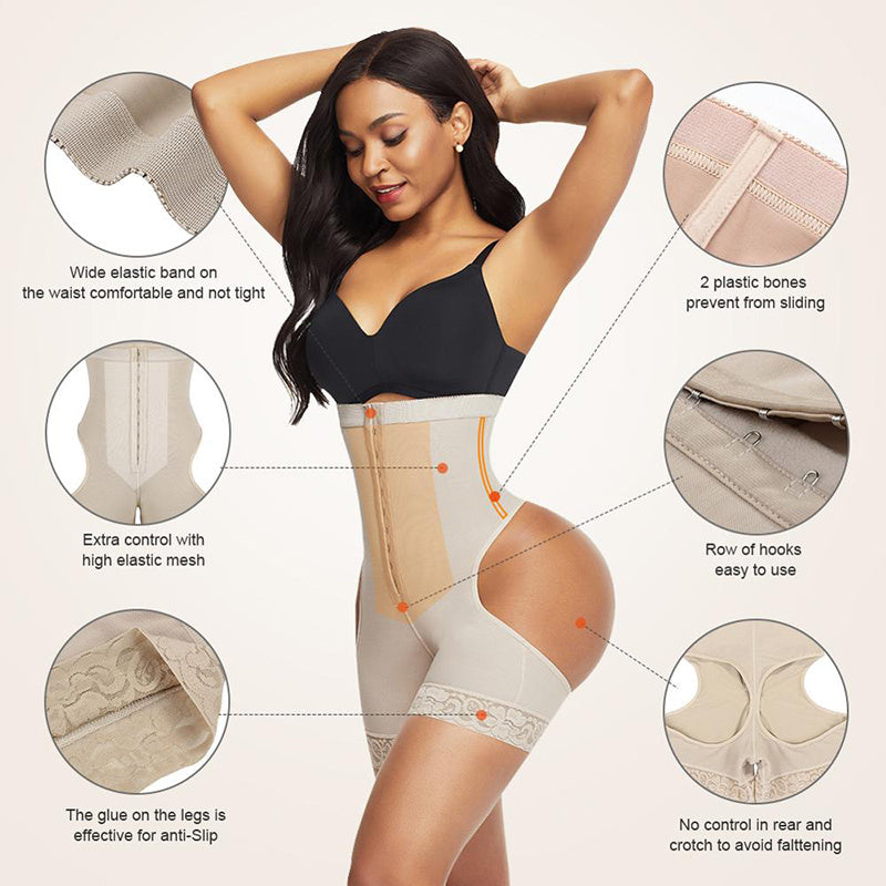 Shapewear taille haute gainant le ventre