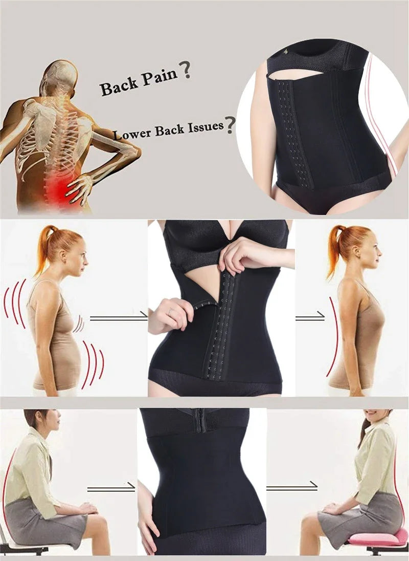 Corset amincissant XXXXXXS pour femme, sous-vêtement correcteur, ceinture de contrôle du ventre