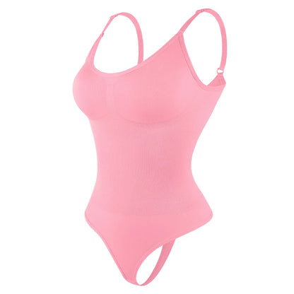 Glättender Shapewear-Bodysuit für Damen, Faja, Ganzkörper-Shaper-Tanga, weiche, körperformende, modellierende Unterwäsche zur Bruststraffung