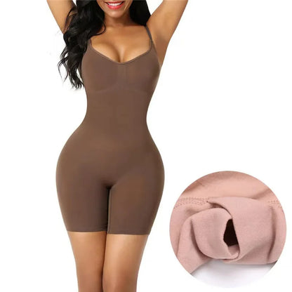 Nahtlose Shapewear Damen Bodysuit Fajas Body Shapewear Bauchkontrolle Shapewear Postpartale Hüftstraffung Bodysuit Bauchunterwäsche