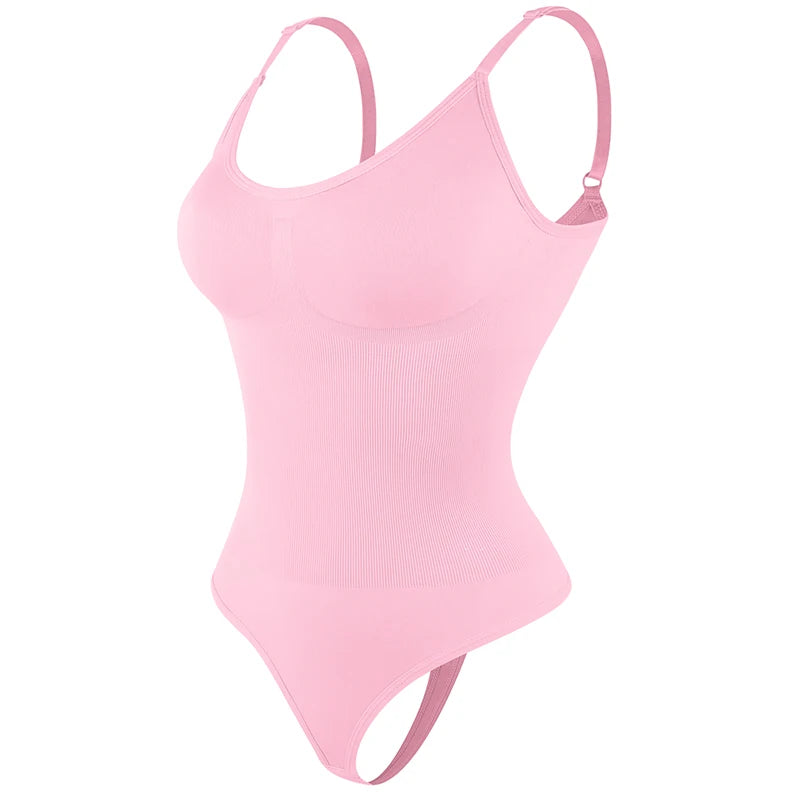 Glättender Shapewear-Bodysuit für Damen, Faja, Ganzkörper-Shaper-Tanga, weiche, körperformende, modellierende Unterwäsche zur Bruststraffung