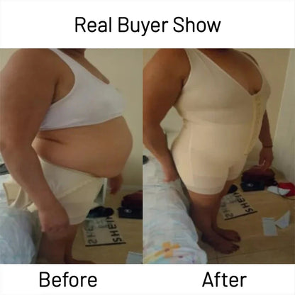 Ganzkörper-Shapewear, Kompressionsmieder, Fajas, kolumbianische Korrekturunterwäsche, Bauchkontrolle, Shaper, Po-Lift, schlanke Korsett-Bodys