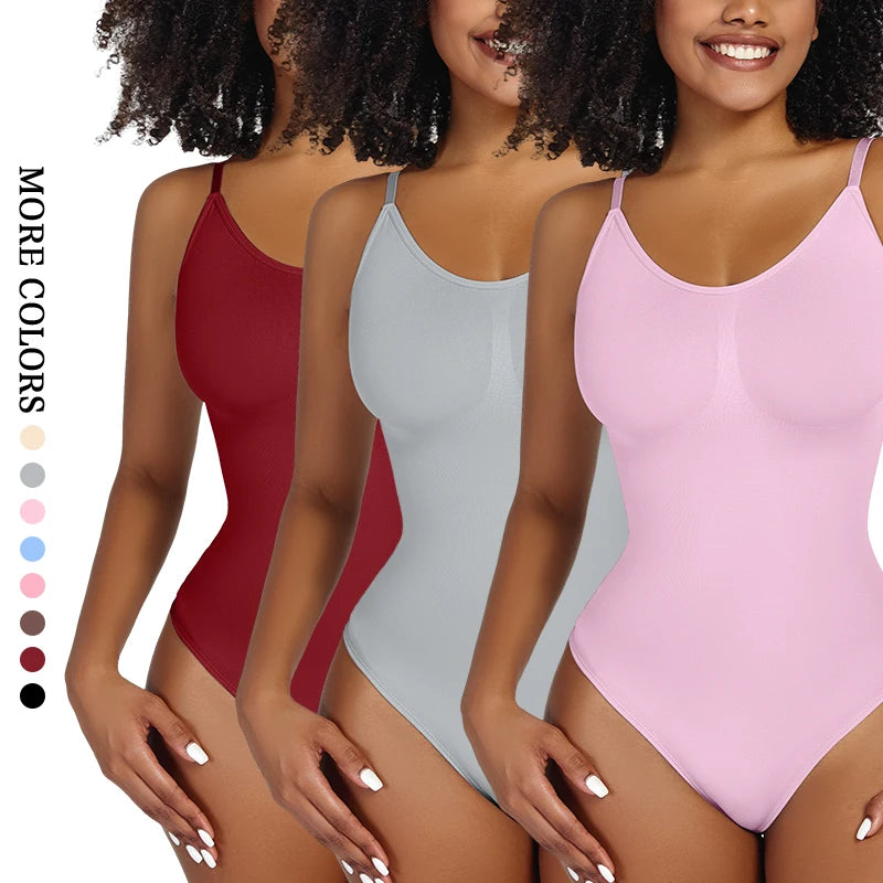 Glättender Shapewear-Bodysuit für Damen, Faja, Ganzkörper-Shaper-Tanga, weiche, körperformende, modellierende Unterwäsche zur Bruststraffung