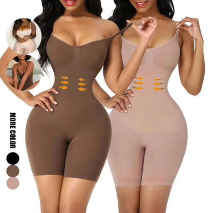 Nahtlose Shapewear Damen Bodysuit Fajas Body Shapewear Bauchkontrolle Shapewear Postpartale Hüftstraffung Bodysuit Bauchunterwäsche